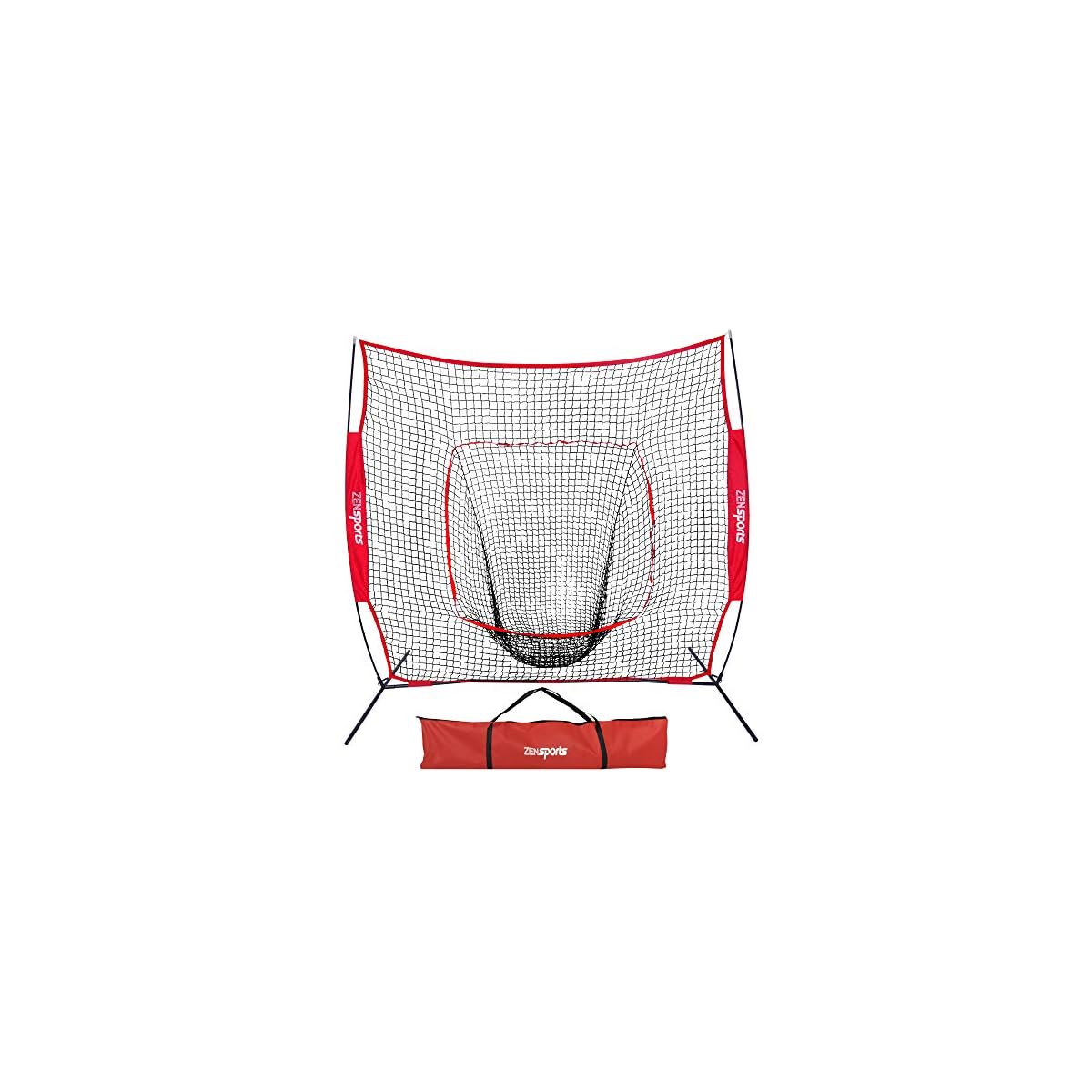 ZENY 7'×7' Baseball Softball Practice Net Hitting Batting Catching