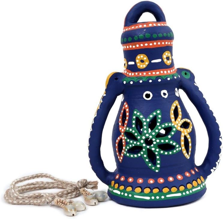 KOLAMBAS Terracotta Hanging Lantern Indian Traditional Home Decorative Handicraft