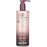 Giovanni 2chic Ultra-Sleek Conditioner for All Hair Types Brazilian Keratin Argan Oil 24 fl oz 710 ml