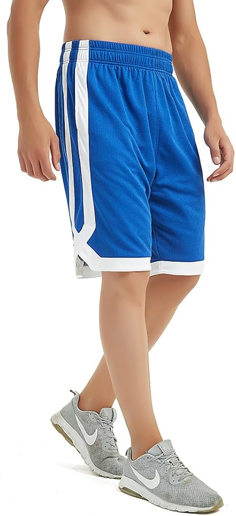 TopTie Pantaloncini da Basket Atletici 9 Ragazzo con Tasche lencicol  Pantaloncini Bambini e ragazzi