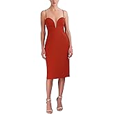 BCBGMAXAZRIA Womens Sweetheart Neck Strapless Midi Cocktail Dress