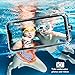 CORNMI Waterproof Case Compatible with iPhone Xs iPhone X Shockproof Case Full Sealed IP68 Certified Waterproof Shockproof Snowproof Protection Underwater Dry Bag Compatible for iPhone X/XS (Black)