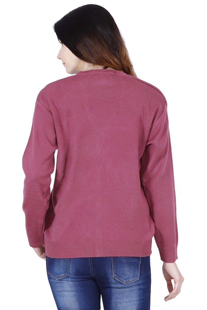 urban studio full sleeve woolen sweater for women