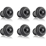 Vacu Vin Wine Saver Vacuum Stoppers Set of 6 – Grey