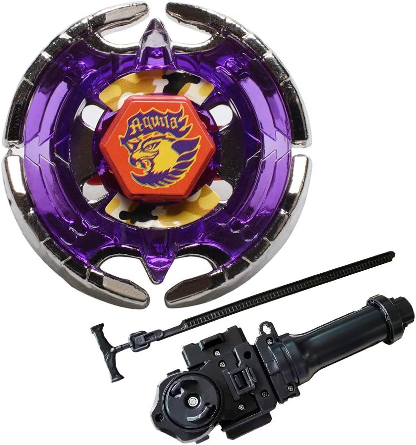 speedgreen Bey Battle Burst Tops Matel Fusion BB47 Earth Eagle (Aquila) with Launcher Starter Set Toy for Kids