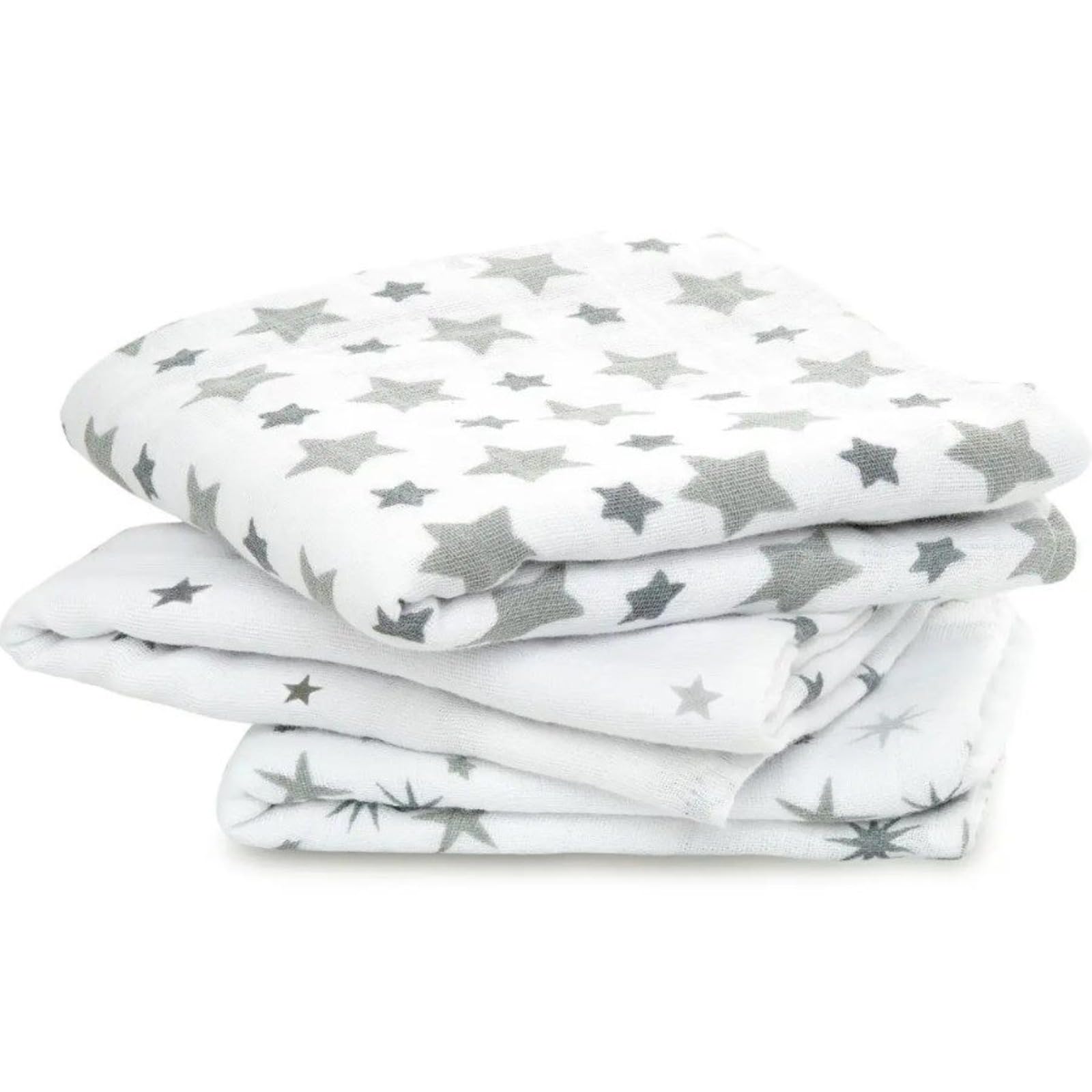 aden + anais 100% Cotton Muslin Musy Squares, Multi-Use Baby Cloths for Girls & Boys, 70x70cm, Ideal Newborn & Infant Nursing Set, Perfect Shower Gifts, 3 Pack, Twinkle — image 1