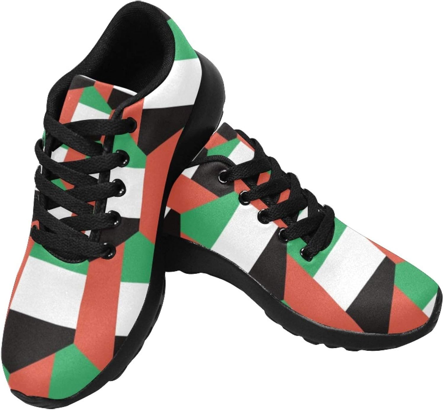 United Arab Emirates Flag Men's Fashion Sneakers Running Shoes Casual Shoes