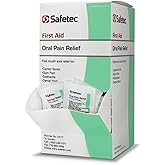 Safetec Oral Pain Relief, .75 g Packets, Box of 144