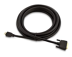 Amazon Basics HDMI to DVI Adapter Cable, Black, 15