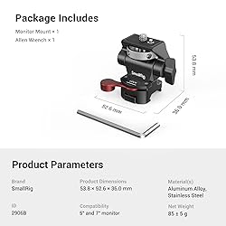 SMALLRIG Field Monitor Mount with NATO