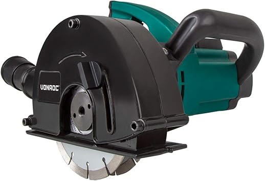 Rozadora de pared VONROC | Fresadora de 1700W - 150mm con discos de  diamante y una bolsa para guardar la herramienta: Amazon.es: Bricolaje y  herramientas