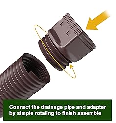 Ogutter Rain Gutter Downspout Extensions, Downspout