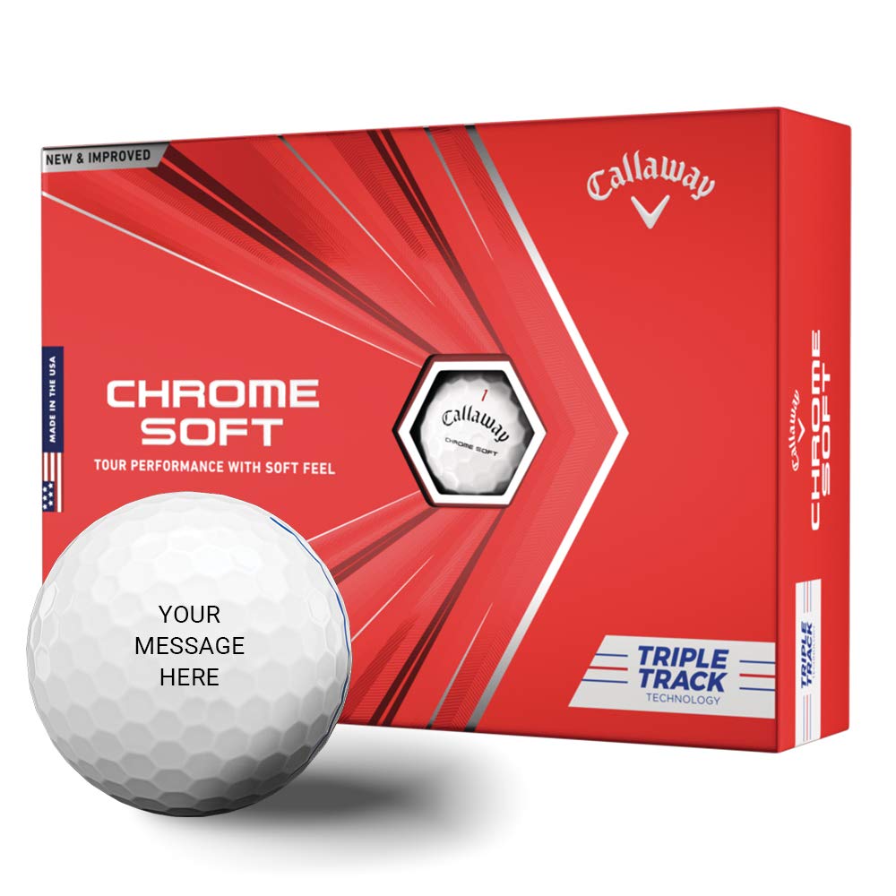 Callaway Golf Chrome Soft Golf Balls 2020,White