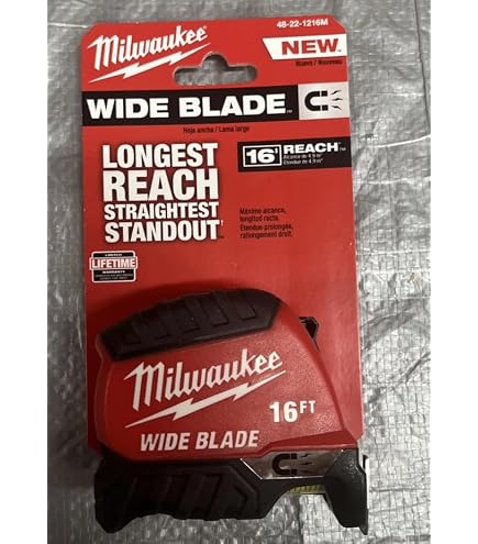 Milwaukee 5m/16 ft. Compact Tape Measure 48-22-1717 - The Home Depot
