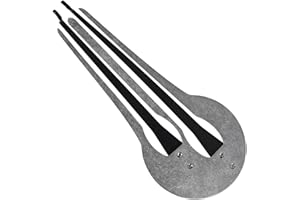 Jaw Harp for Ethnic Music Lovers, Double Tone Stainless Steel Jews Harp, Compact Portable Mouth Instrument for Beginners