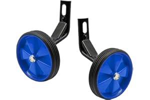 Tsnamay Pair of Black Bicycle Auxiliary Wheel Children's Bicycle Accessories For 12 Inch,Training Wheels Kids Bike Bicycle Ch