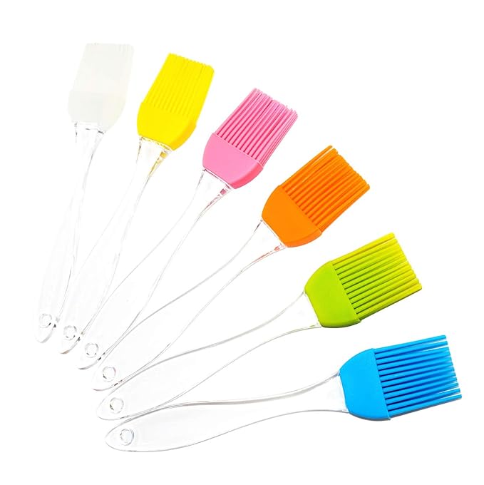 2 Extra Große Silikon Backpinsel - Hitzebeständig Bis 230°C Für Grill & Küche