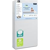 Serta Perfect Start Limited Dual Sided Baby Crib Mattress and Toddler Mattress, Breathable Fiber Core, GREENGUARD Gold Certified, Waterproof, 7 Year Warranty, Made in USA