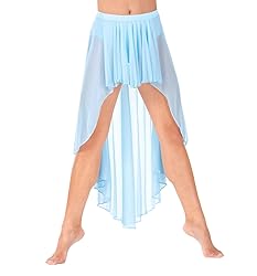 Convertible Long Side-To-Front Chiffon Skirt - WOMENS