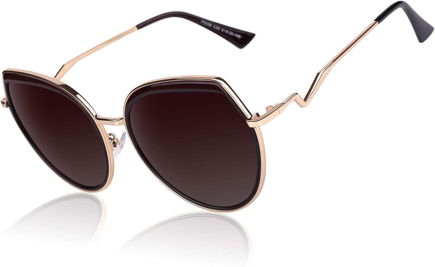 montatura per occhiali per donne occhio di gatto