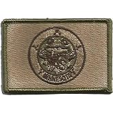 State Patch of Minnesotta Hook Backing Morale Tactical - Patch - Multitan