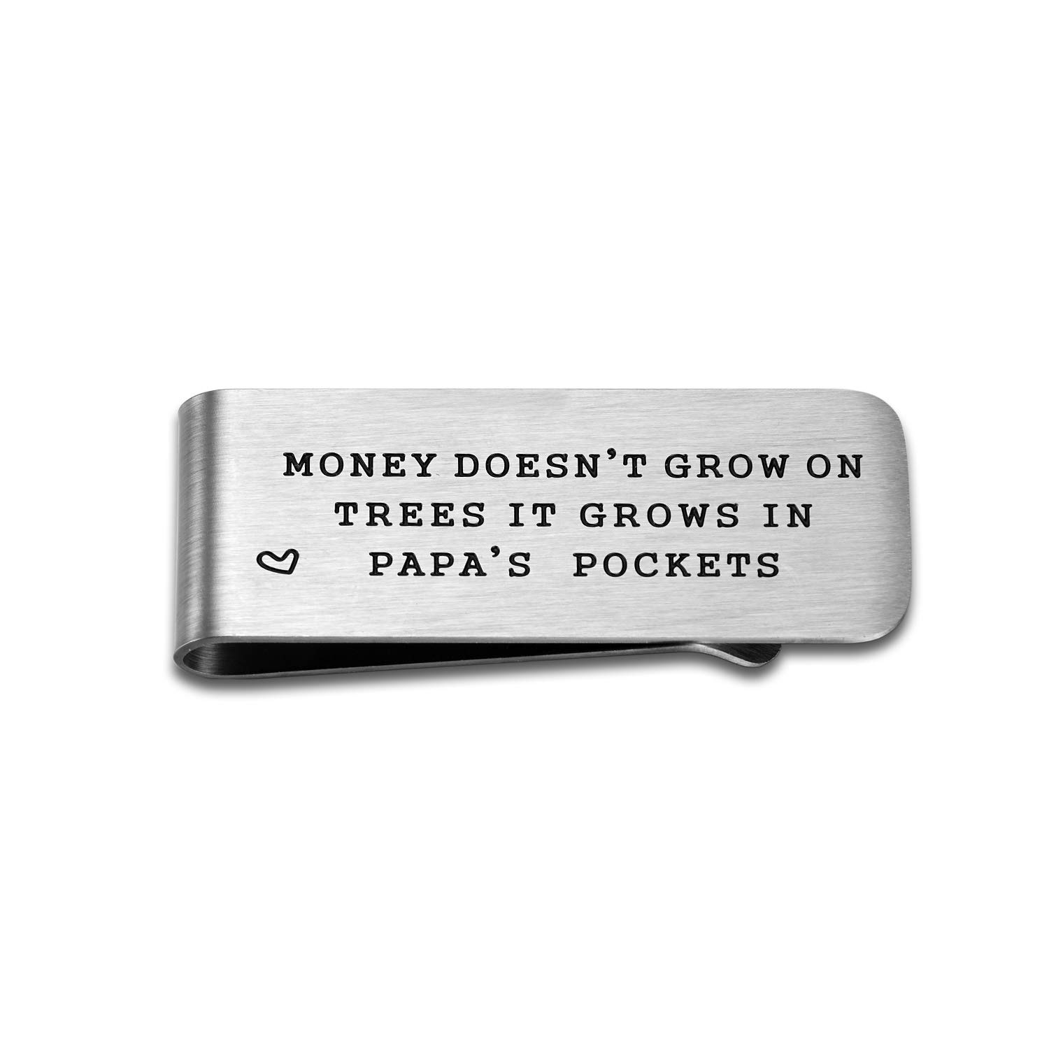 CJ&M Papa Money Clip - Papa Gift - Daddy Money Clip - Gift for Dad - Father's Day Gift - Pawpaw Gift - Dad Gift - Dad Money Clip