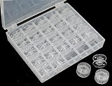 YEQIN 25 Pcs Class 15 Sewing Machine Bobbins with Case, Compatible with Singer view 3