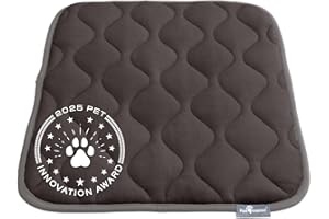 Paw Inspired Washable Padded Crate Mats for Dogs | 23” x 17” Size, Fits 24-inch Kennels | Leakproof, Reusable Plush Pet Pads 