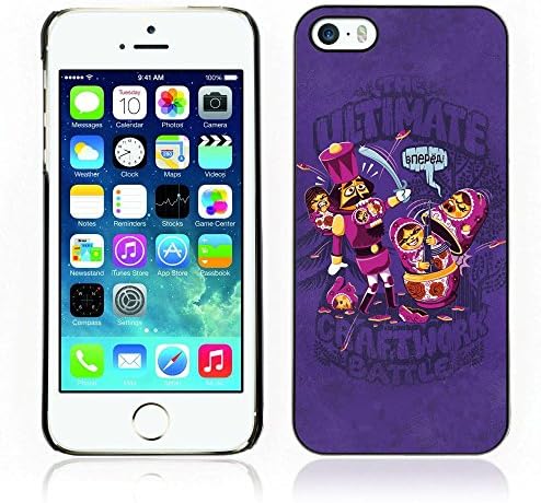 CASETOPIA / Funny Matryoshka Russian Surprise / Apple Iphone 5 / 5S / Black Hard Back Case Cover Shell Armor Protection