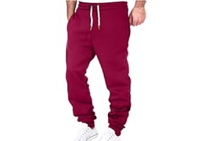 Mens Joggers Fashion Casual Streetwear Cargo Pants Relaxed Fit Basic Drawstring Elastic Active Workout Pockets Pant