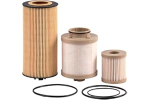 Doc's Diesel Filter Kit DCS9667+D5526 | Compatible with Ford 6.0L Super Duty F250, F350, F450, F550 2003-2007, Ford 6.0L Excursion 2003-2005 | Replaces FD4616, FL2016