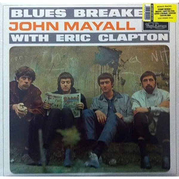 Amazon.com: Blues Breakers with Eric Clapton (BLUE VINYL): CDs & Vinyl