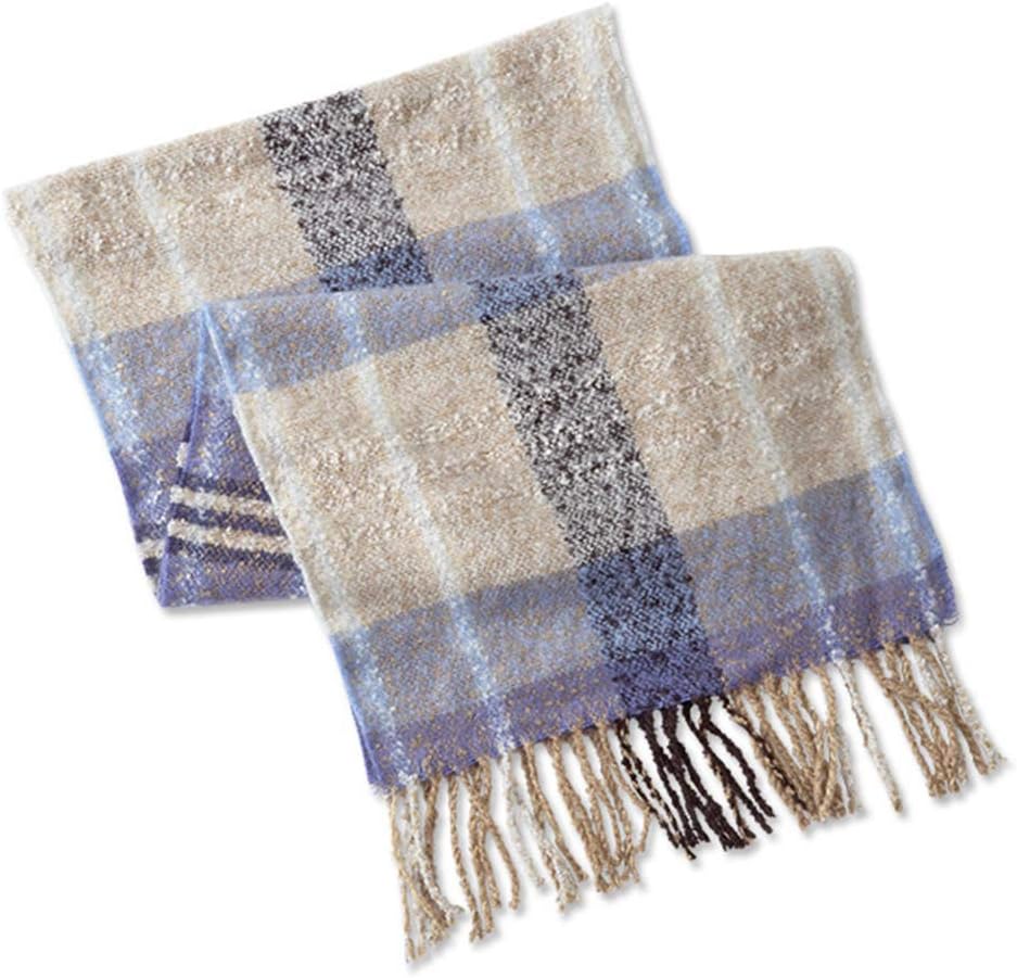 Orvis Women's Plaid Boucle Scarf