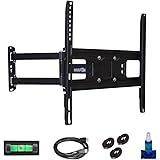 HARFING Full Motion Articulating TV Wall Mount Bracket for most 26-55 inch LED LCD OLED Plasma Flat Screen TVs w/ VESA patterns up to 400 x 400mm-18" Extension-HF1KT