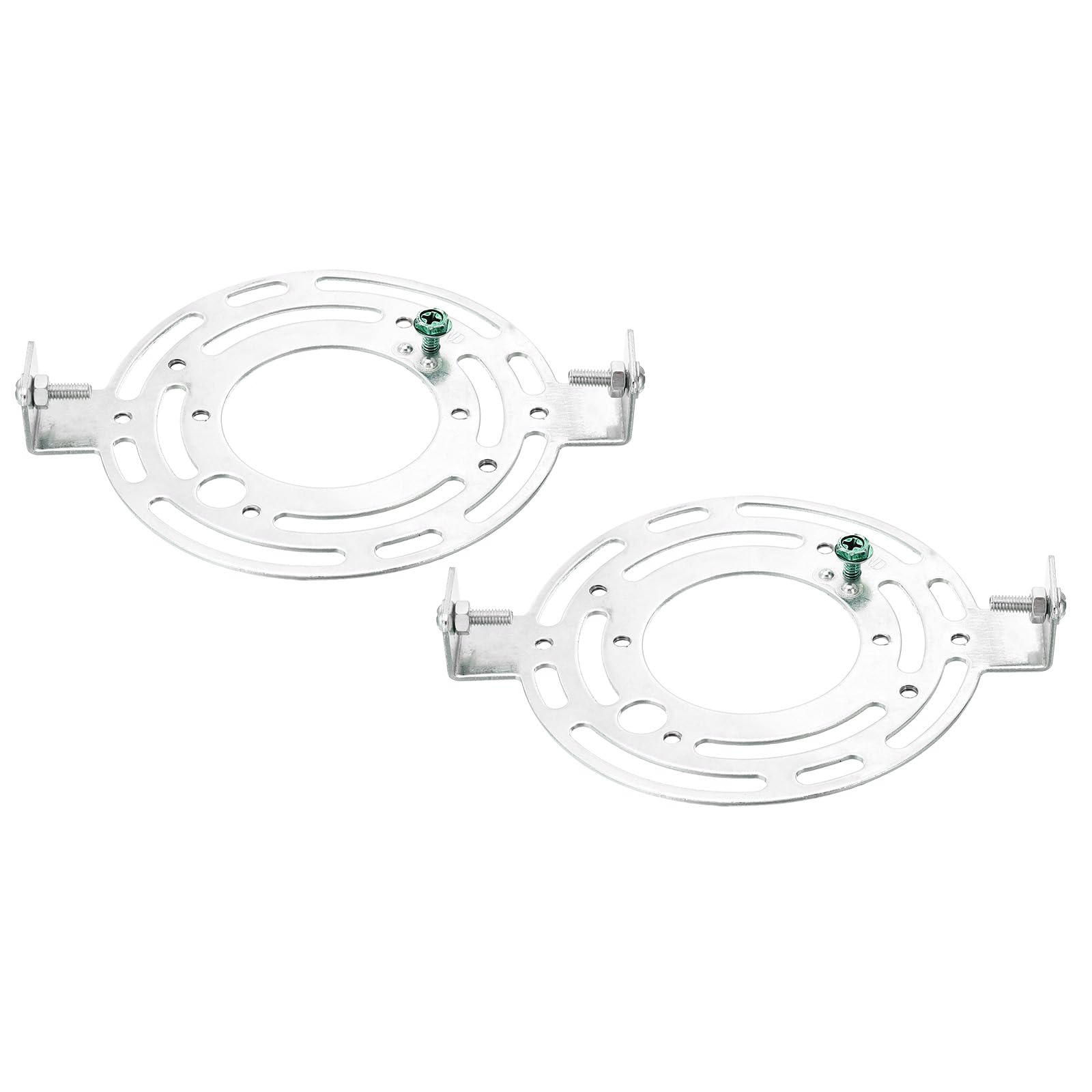 PATIKIL 130mm (5.12") Universal Light Fixture Mounting Bracket Kit, 2set Light Crossbar Round Ceiling Plate for Wall Light, Close to Ceiling Light, Chandelier