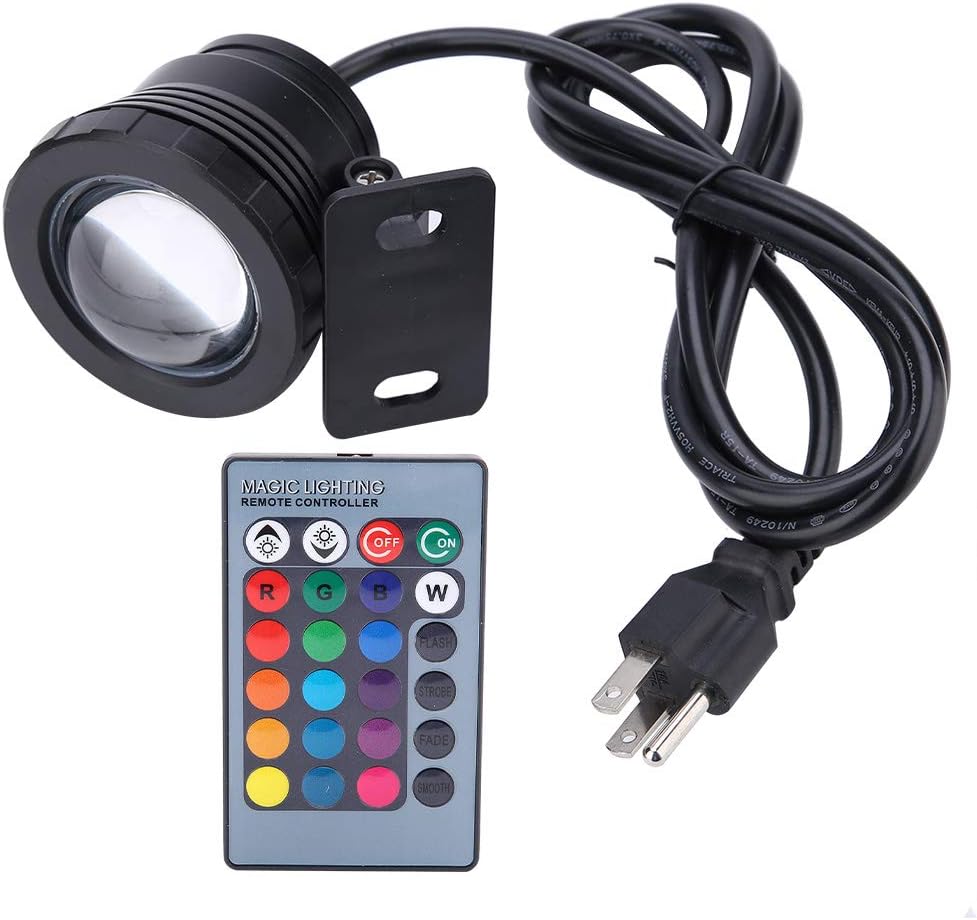 Underwater Waterproof Lamp, RGB LED Underwater Light Waterproof Multi