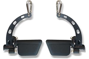 KORIKAHM Adjustable Lat Pull down Bar, Cable Machine Attachments for Gym, Home Gym Fitness T-bar Row Pulldown Attachments, Lat Pull Down Machine Wide Grip Neutral Grip Handle