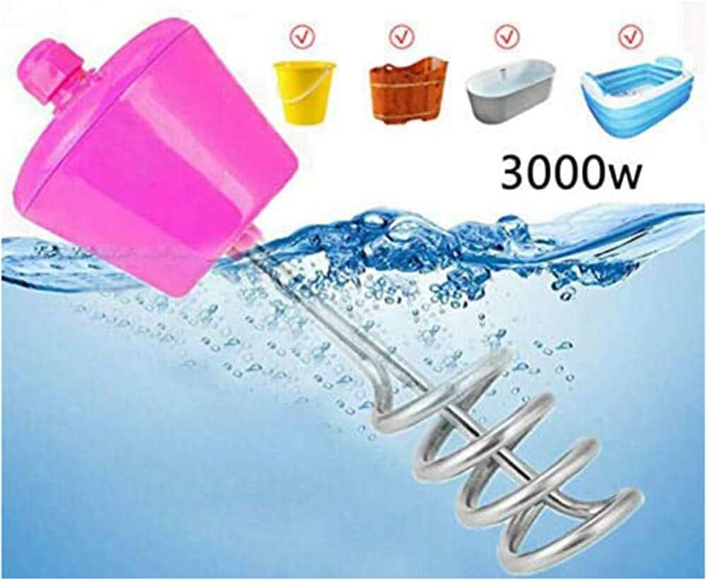 Water Heating Element, 3000W Water Heater Immersion Element Boiler for Bathtub Inflatable