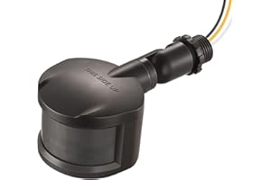 EDISHINE Motion Sensor, 180-Degree Replacement Motion Detector for Security Floodlights, Adjustable Time & Detection Sensitiv