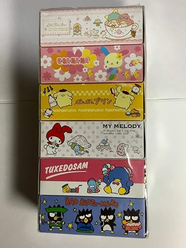 Amazon Co Jp ミニティッシュボックスセット マイメロディ ポムポムプリン キキララ ウサハナ バッドばつ丸 タキシードサム ホビー 通販