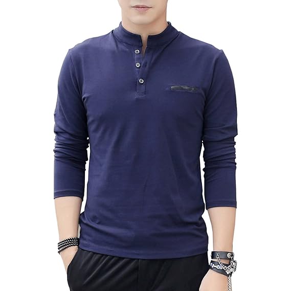 tall slim fit henley