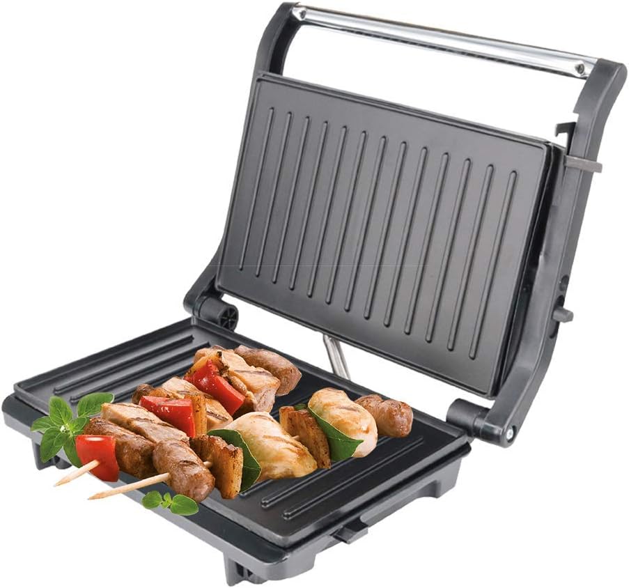 Electric Grills,Mini Press Grill with Easy Clean NonStick Coated
