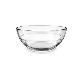 Treo by Milton Jelo Designer Glass Bowl, 800 ml, Transparent, Standard