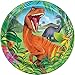 Dinosaur Party Supplies and Favors - 8 Guests- Big and Small Plates, Cups, Napkins, Loot Bags, Table Cover, Cutlery, Loot Bags, Masks, Hats, Mini Toy Dinosaurs, Tattoos - Great for Birthdays