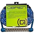 Generic O'Brien Easy-Up 1-Section Deep V Floating Combo Waterski Rope, Silver/Black