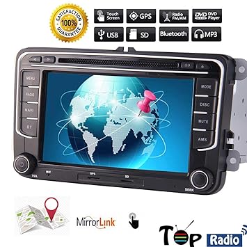 EinCar para Volkswagen en Sistema ESTšŠreo GPS de navegaciš ...