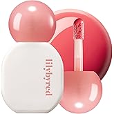 lilybyred Sugar Wrapping Tint Gloss, 0.21 oz. | Korean Glassy Lip Stain, Smooth Glaze Finish, Lightweight & Non-Sticky, No-Darkening Color Stay, Ceramide-Infused Lip Care (01 Peach Syrup)