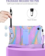 KATUMO Silicone Case for Samsung Galaxy Tab A9 8.7 inch SM-X110 Cover w/ Strap view 5
