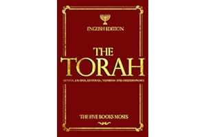 The Torah or Jewish Written Law in English : consists of the five books of the Hebrew Bible or Tanakh :that were given by God to Moses on Mount Sinai: ... Leviticus , Numbers and Deuterono...