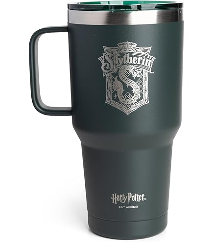 Pyramid International Harry Potter (The Dark Arts) 1200 ml beker met rietje en deksel, geavanceerde dubbelwandige vacuüm-isolatie, houdt dranken tot 11 uur koud, tot 7 uur warm, BPA-vrij